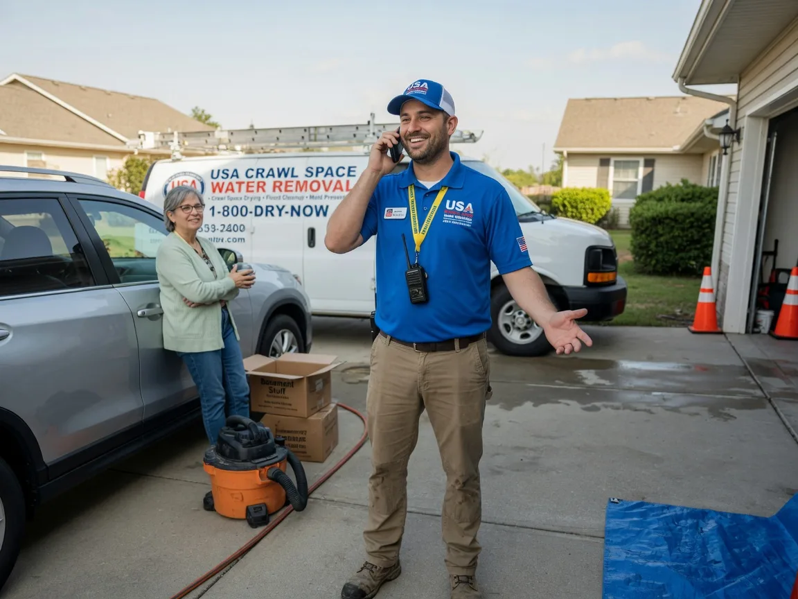 Crawl Space Water Removal Bradford, TN FAQs